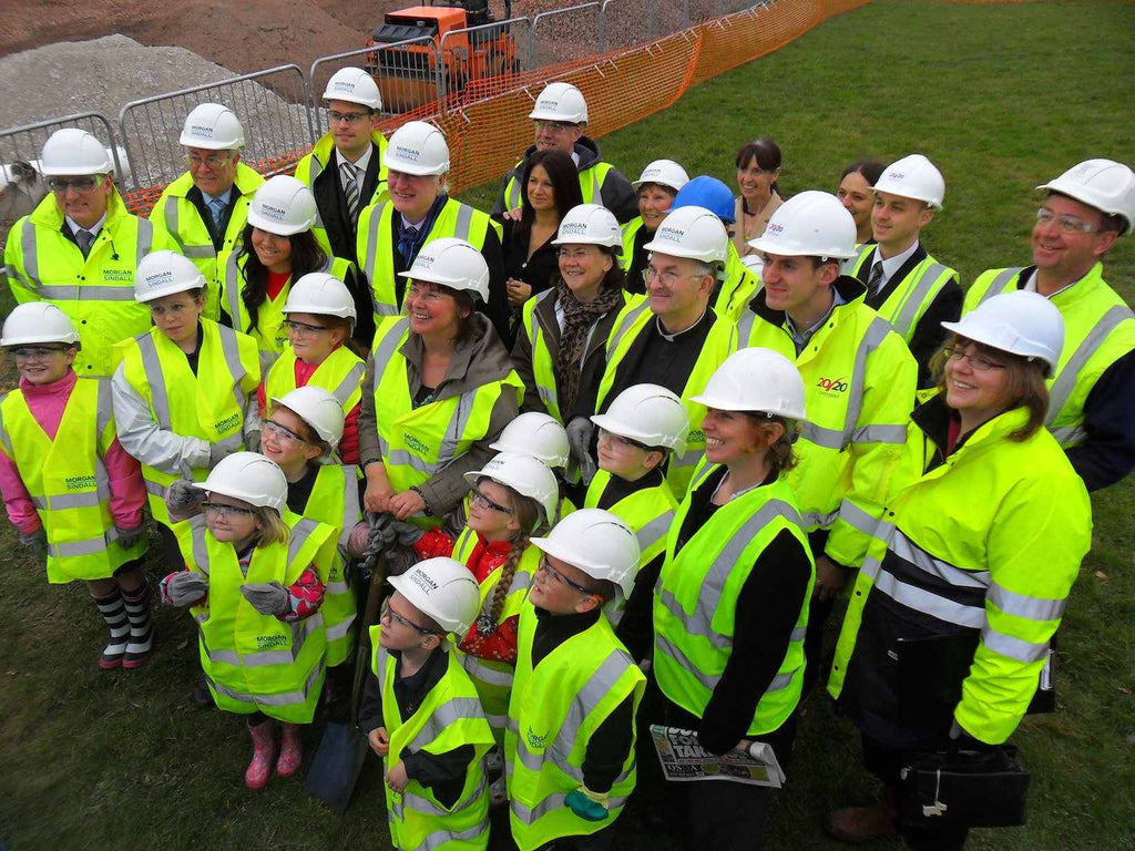 Time capsule burial at Croxteth Primary
